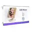 Led Mirror Espejo Cuadrado De Maquillaje , 16 Focos - Blanco