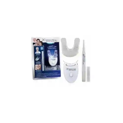 Kit De Blanqueamiento 20 Minutes Dental White Luz Led