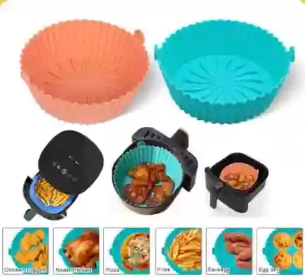 Molde Silicona Air Fryer X 6 Unidades