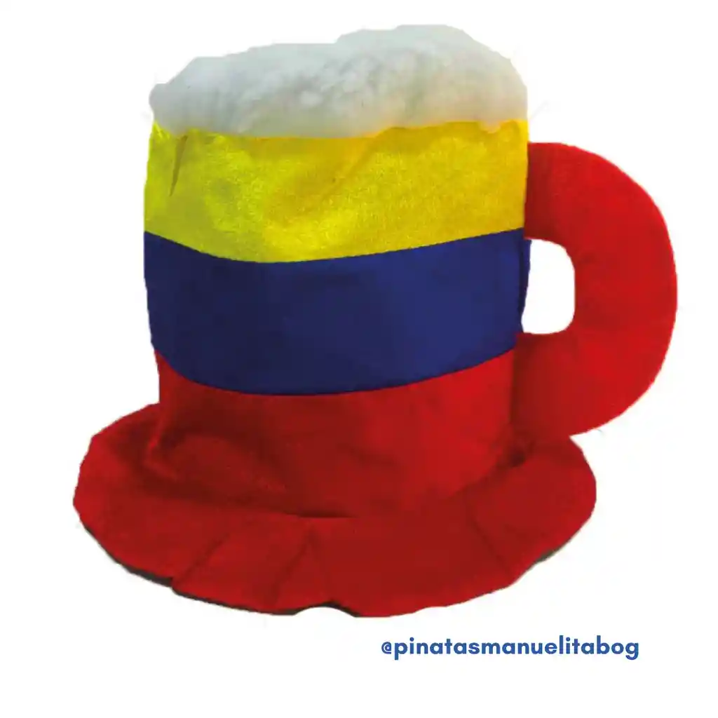 Sombrero Cerveza Tricolor Colombia