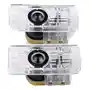 2x Luz Puerta Cortesia Emblema Bmw 1/2/3/5 X Aniversario