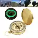 Brújula Dorada De Bolsillo