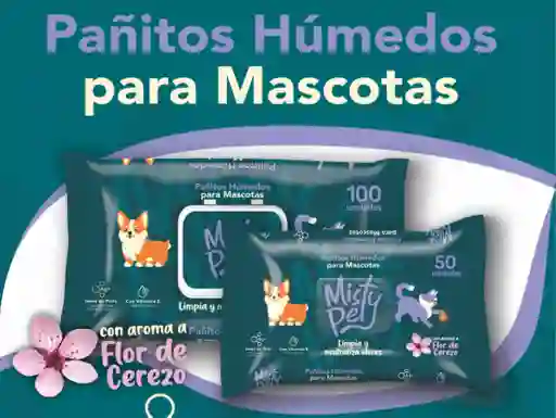 Mistyc Pet Pañitos Humedos 10uni