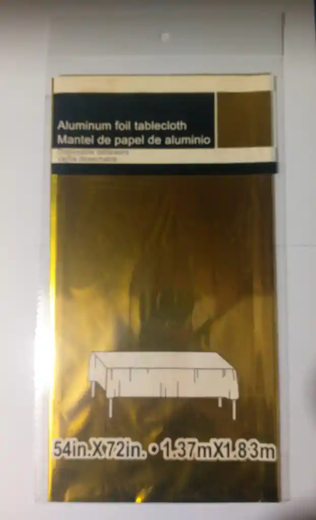 Mantel Desechable Para Fiesta En Variedad De Colores X Unidad