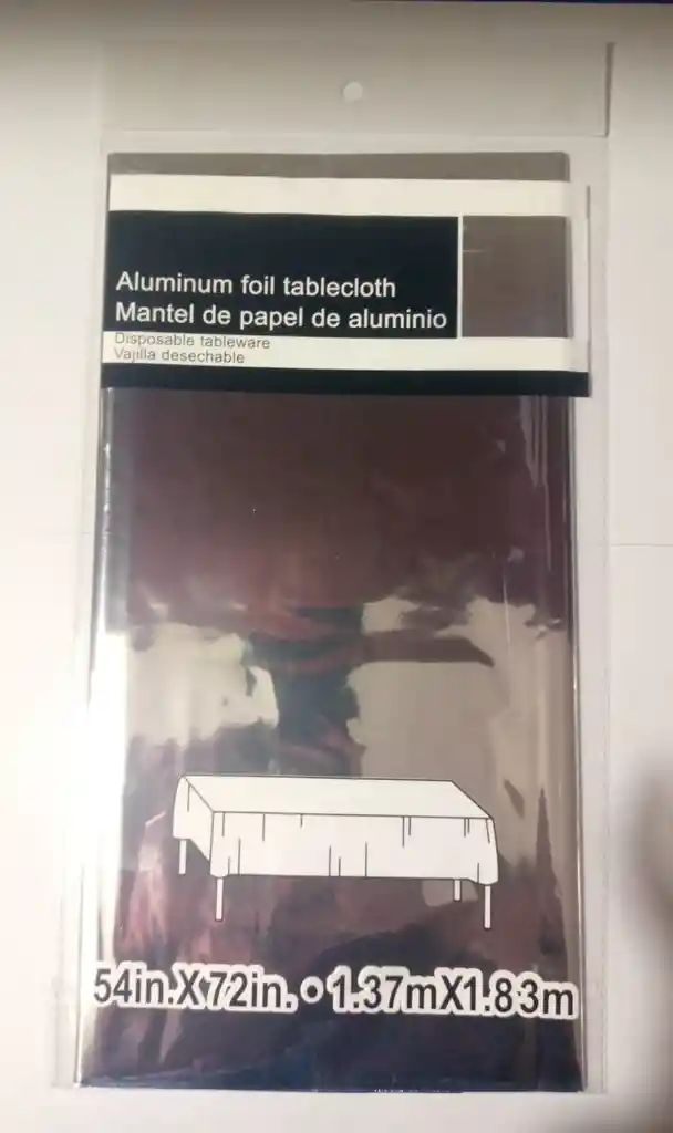 Mantel Desechable Para Fiesta En Variedad De Colores X Unidad