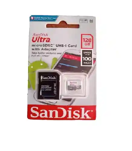 Sandisk Memoria Micro Sd 128gb Calse 10 Nintendo Switch 4k