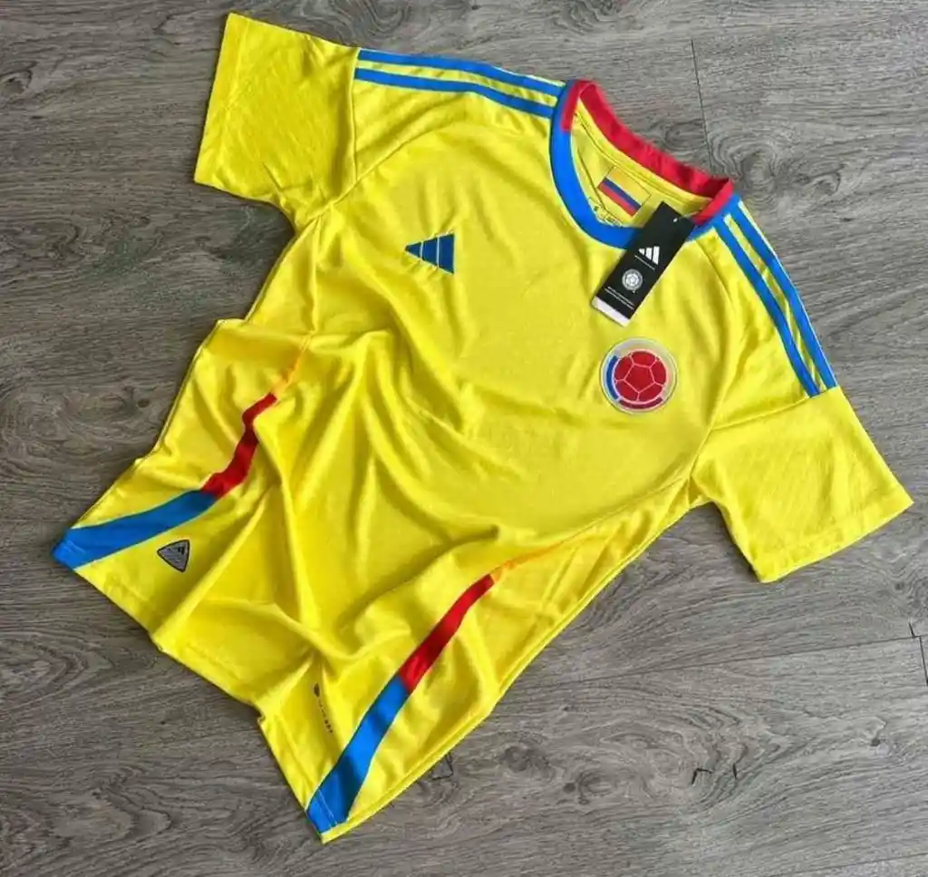 Camiseta De Colombia Clásica Amarilla