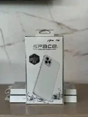 14, Funda Antichoque Space Transparente Iphone