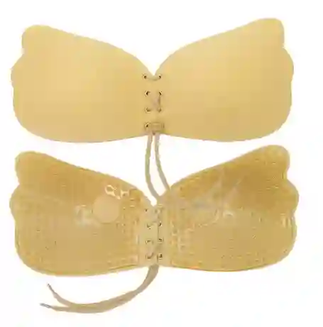 Brasier Invisible Push Up Talla Unica Tono Beige Trendy