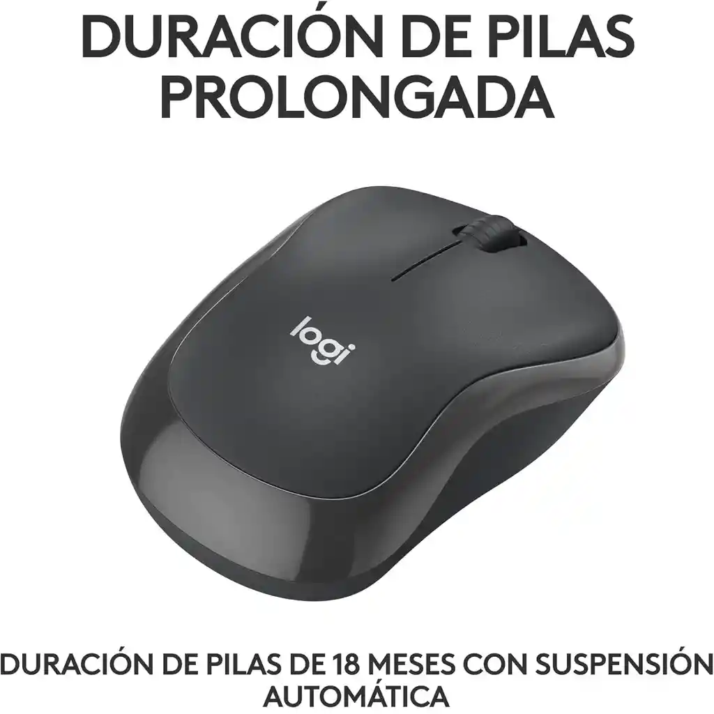 Mouse Inalambrico Bluetooth Logitech M240 | 18 Meses Bateria