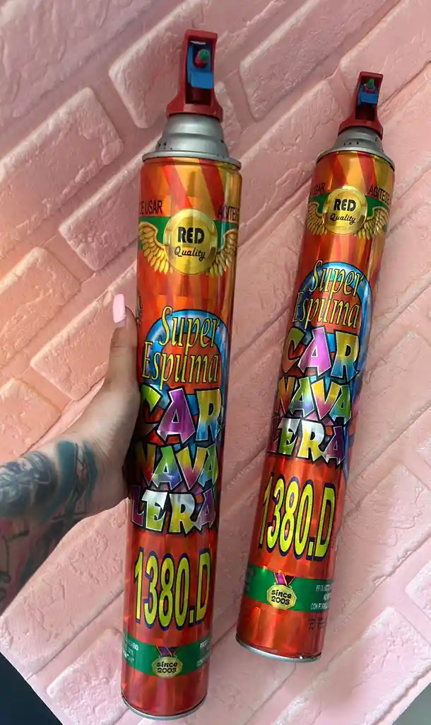 Espuma Para Fiestas Y Carnavales 1380 Ml / Carioca