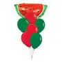 Globo Sandia Fruta Buquet Globos Patilla Verde Rojo X7unidad