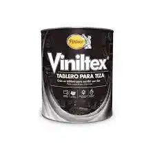 Pintura Viniltex X 1/4 Tablero Para Tiza Negro Pizarra Pintuco