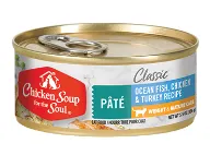 Chicken Soup Cat Weight Mature Care Ocean Fish Chicken Turkey Pate 156g