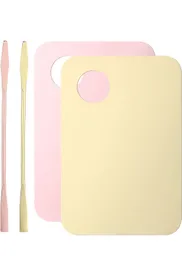 Paleta Mezcladora Acrílica Dorada