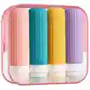 Kit Botellas Viajeras Tonos Pastel
