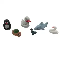 Animales Acuaticos X6 Para Maqueta