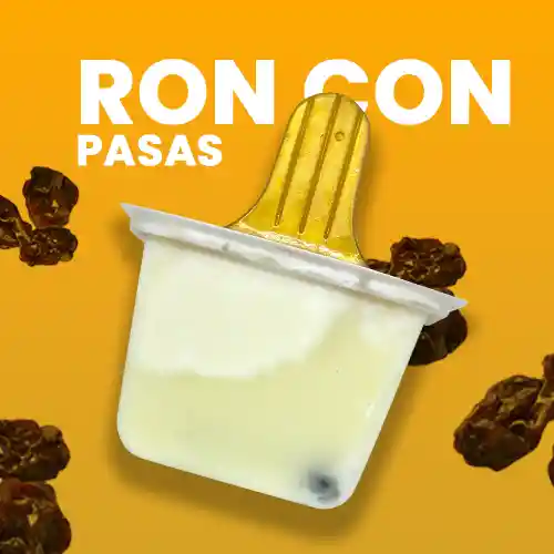 Helado San Jerónimo De Ron Con Pasas