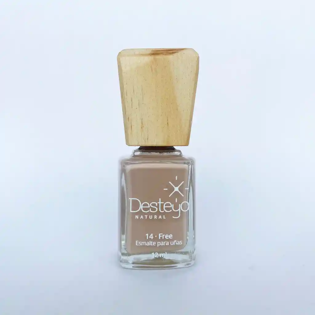 Esmaltes Libre De 14 Químicos Desteyo Natural Capuchino