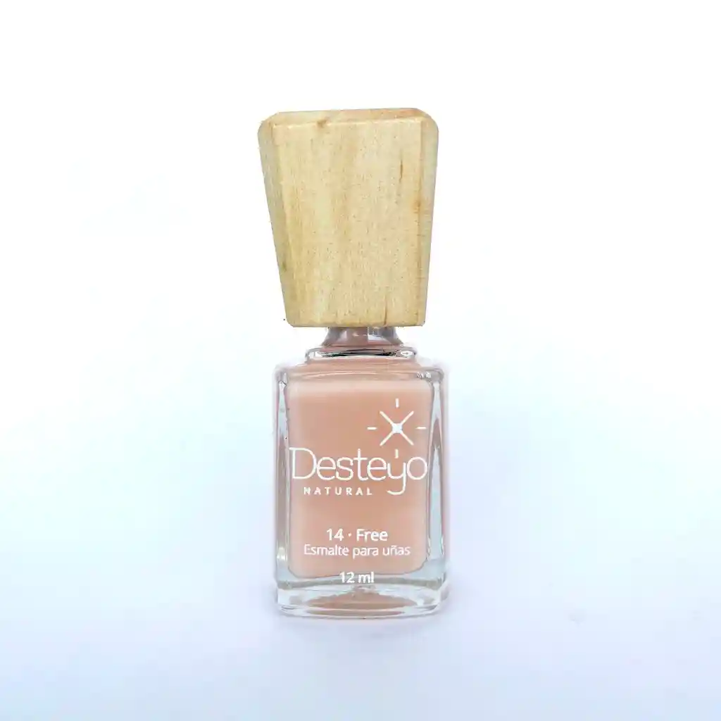 Esmalte Libre De 14 Químicos Desteyo Natural Princesa