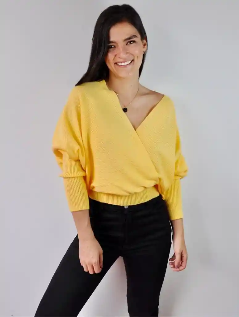 Sueter Para Mujer Marruecos Amarillo U