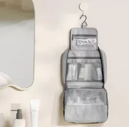 Organizador Cosmetiquera De Viaje - Gris