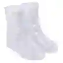 Zapatones Moto Lluvia Impermeable Suela Antideslizantes Blanco