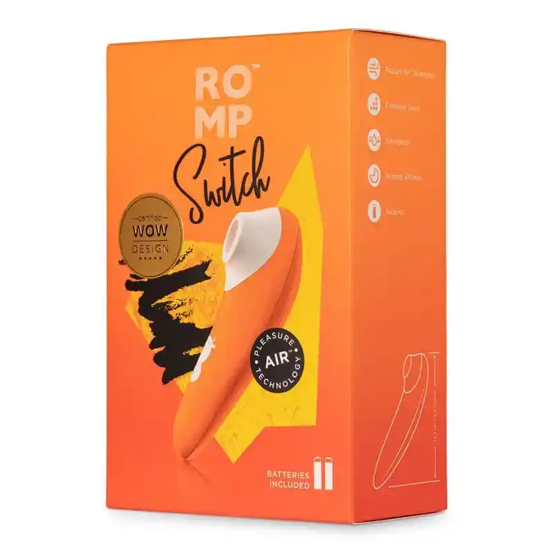 Succionador Estimulador De Clítoris 6 Niveles De Intensidad Romp Switch
