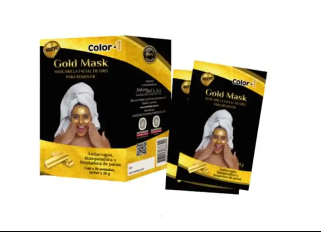 Gold Maskmascarilla Facial De Oro Para Remover