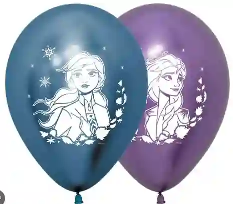 Globos Bombas Sempertex Frozen Colores En Satin R-12 Paq 12 Und