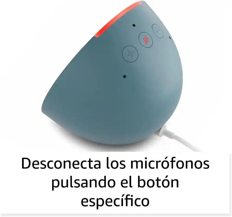 Amazon Echo Pop Altavoz Inteligente Bluetooth Con Alexa Sonido Potente Negro