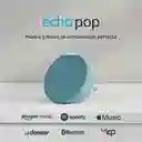 Amazon Echo Pop Altavoz Inteligente Bluetooth Con Alexa Sonido Potente Verde Azulado