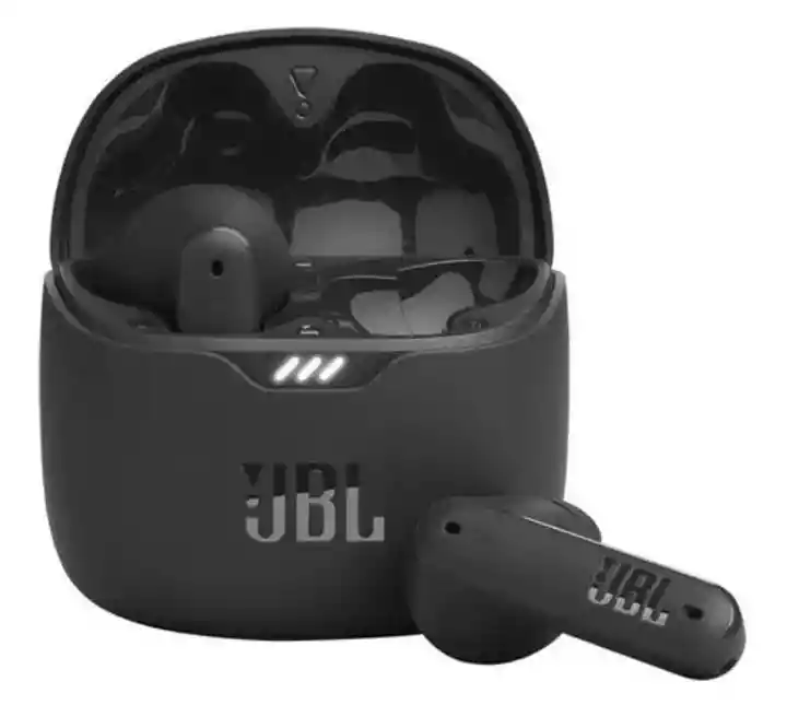 Auriculares Jbl Tune Flex Bluetooth Cancelación Ruido 32hs Color Negro