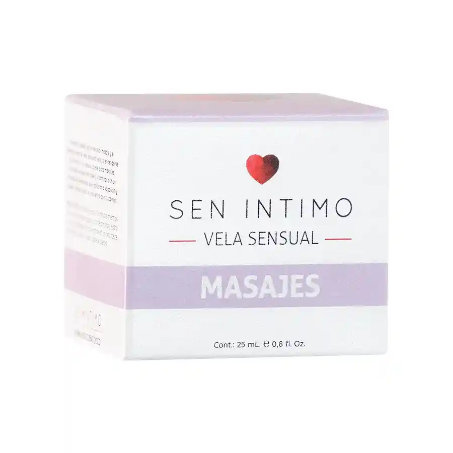 Vela Sensual Masajes X 25 Ml By Sen Íntimo