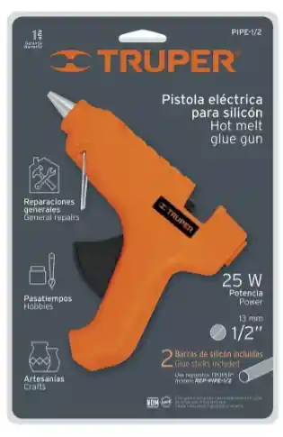 Pistola Eléctrica Para Silicona 1/2 Truper