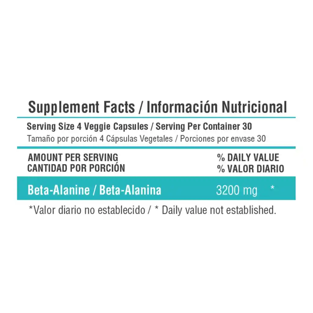 Beta Alanina Aminoácido 30 Serv - Healthy Sports