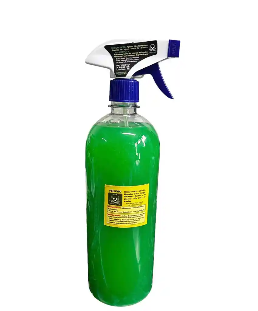 Insecticida Plantas Mata Flor Cultivo Jardin 600ml