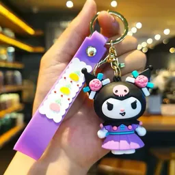 Llavero 3d Kuromi Sanrio