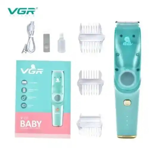 Maquina De Cortar Cabello Automatica Para Bebe Niños V-151