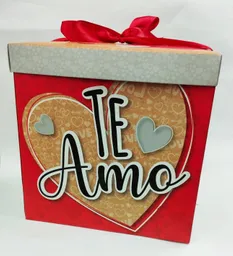 Caja De Ragalo Para Amor Y Amistad 22x 22