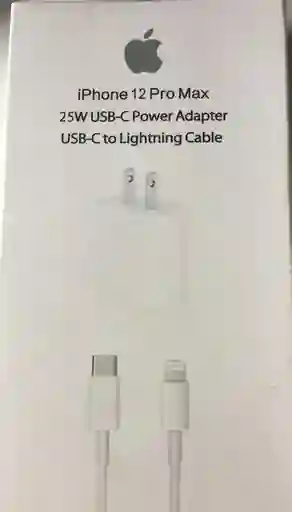 Cargador Iphone 12 Pro Max 25w Tipo C A Iphone