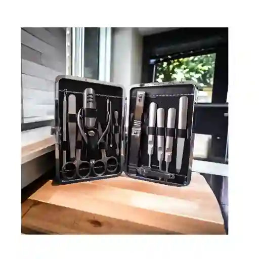 Estuche Kit Manicura Pedicura 16 Pcs