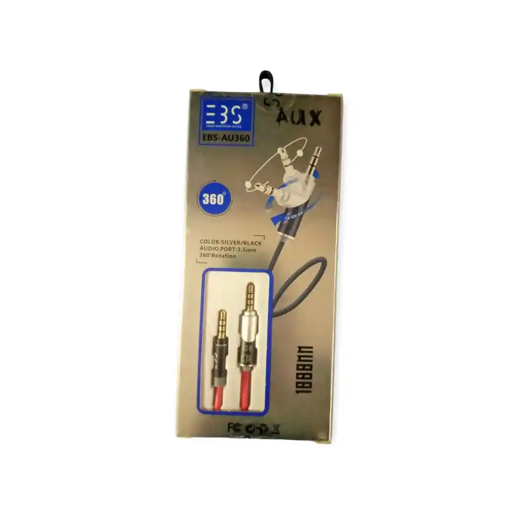 Cable Audio Aux Ebs-au360 1000mm