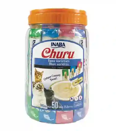 Churu Bombonera Variedades De Atun X 50 Und