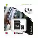 Memoria Micro Sd Kingston 512 Gb Canvas Select Plus Clase 10