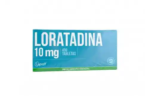 Loratadina Laproff 10 Mg Caja Con 400 Tabletas