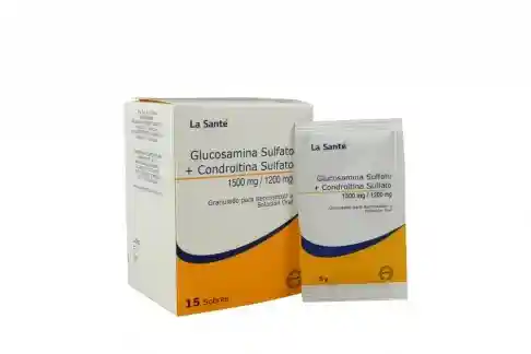 Glucosamina Sulfato + Condroitina Sulfato 1500 / 1200 Mg