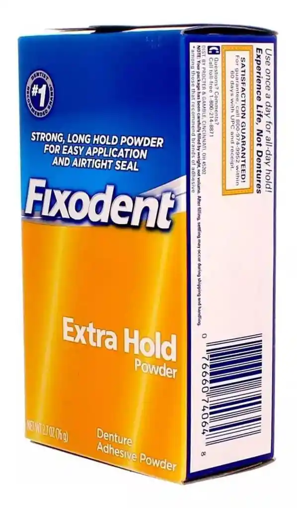 Fixodent Extra Hold Polvo 76g