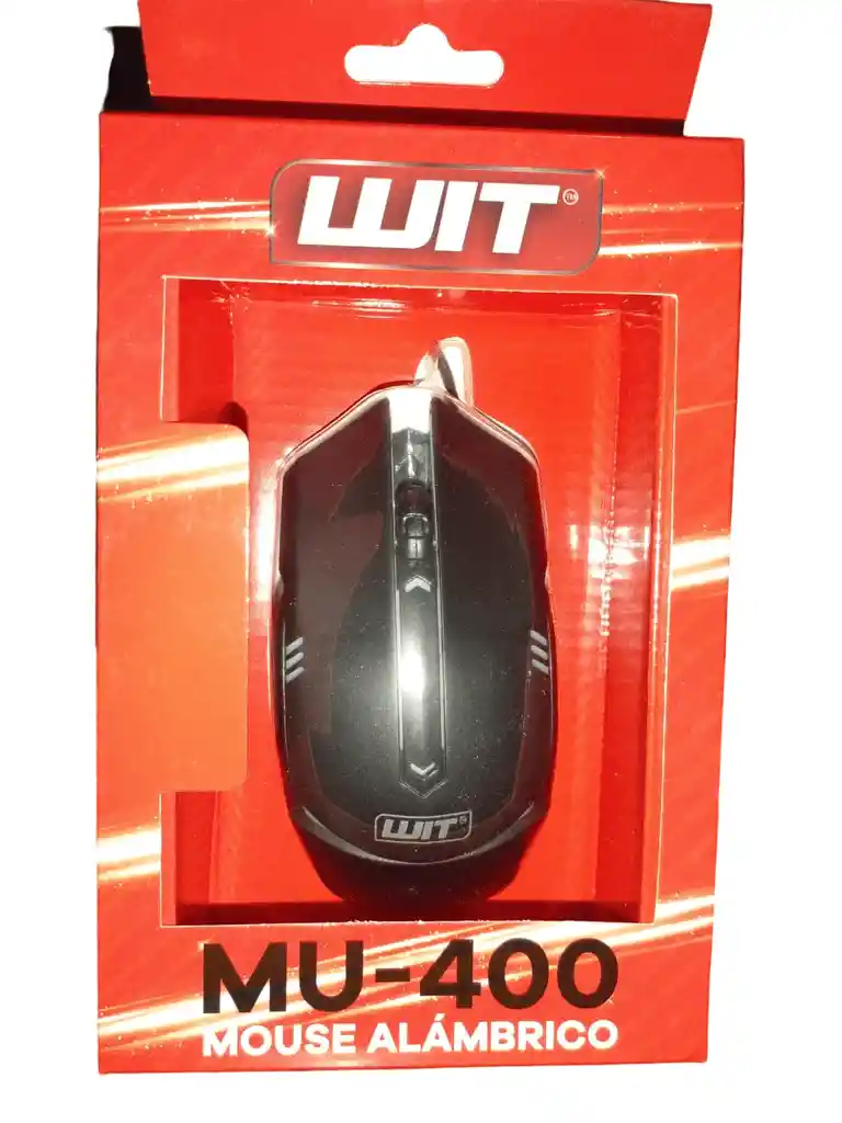 Mouse Wit Mu-400 Alambrico Usb