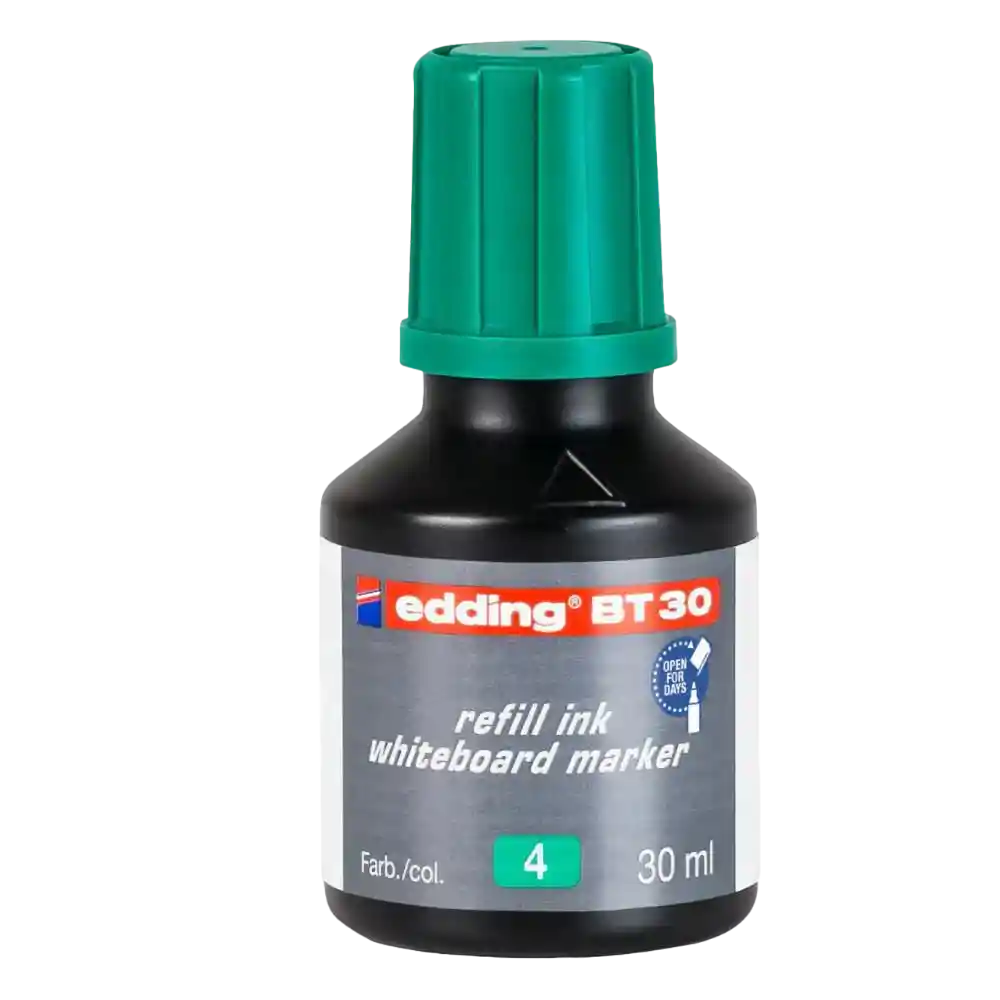 Tinta Para Marcador Recargable Verde Edding